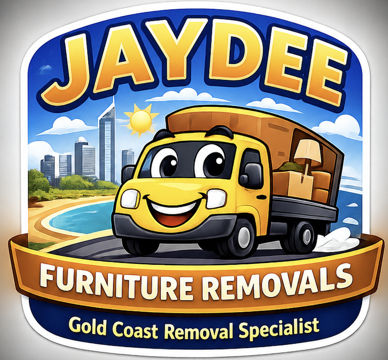 Removalist professionally packing furniture